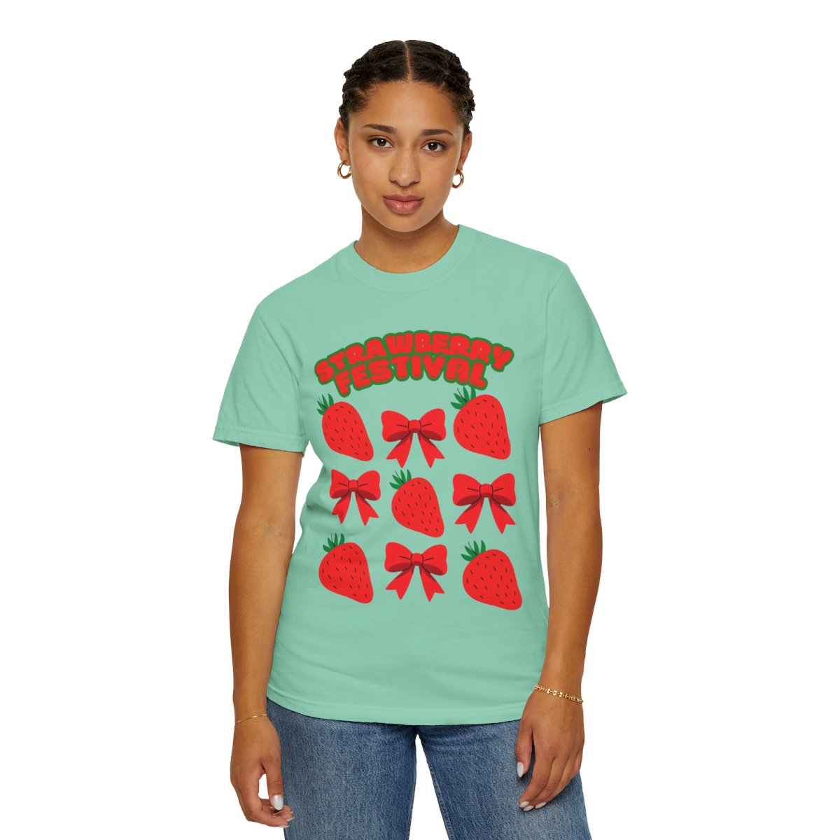 Strawberry Festival Unisex T-shirt, Cute Summer Tee, Fun Fruit Apparel, Festival Shirt, Gift for Berry Lovers