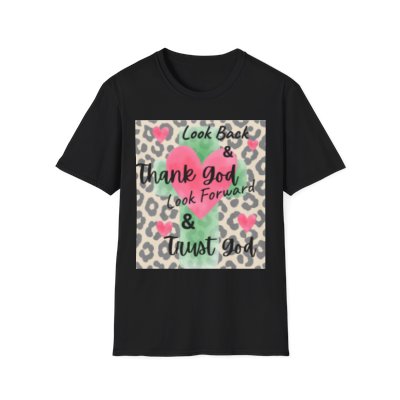 Thank God Graphic T-Shirt, Inspirational Tee, Faith-Based Apparel, Unisex Casual Wear, Perfect for Thanksgiving and Everyday Wear