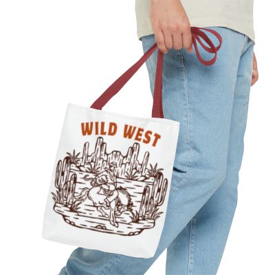 Wild West Tote Bag - Perfect for Adventurers, Eco-Friendly Shopping, Beach Days, Festivals, and Gifts!