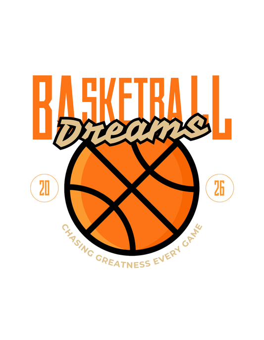Basketball Dreams Unisex T-Shirt | Sporty Tee for Basketball Lovers, Gift for Athletes, Casual Everyday Wear, Sports Fan Apparel