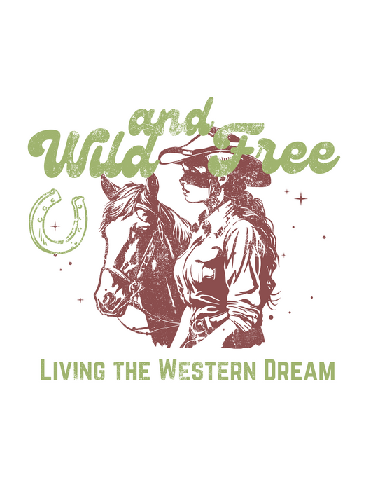 Wild and Free Unisex Heavy Cotton Tee - Perfect for Nature Lovers, Adventure Seekers, Casual Outfits, Gift for Friends, Festival Attire