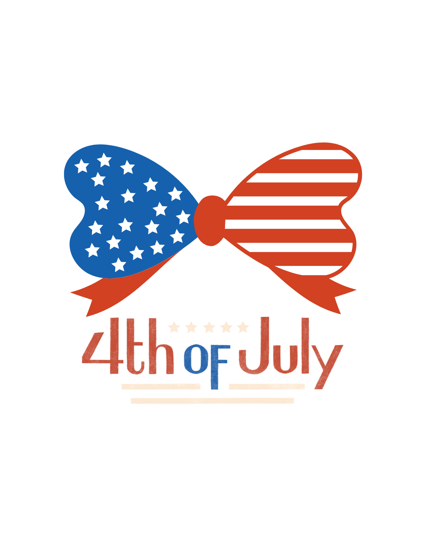 Patriotic Bow T-Shirt, 4th of July Outfit, Unisex Tee, Independence Day Apparel, Summer Celebration Shirt, Casual Red, White & Blue Top