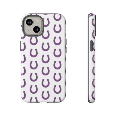 Horseshoe Phone Case, Tough Cases for Equestrian Lovers, Unique Gift for Horse Riding, Cowgirl Accessories, Farmhouse Decor